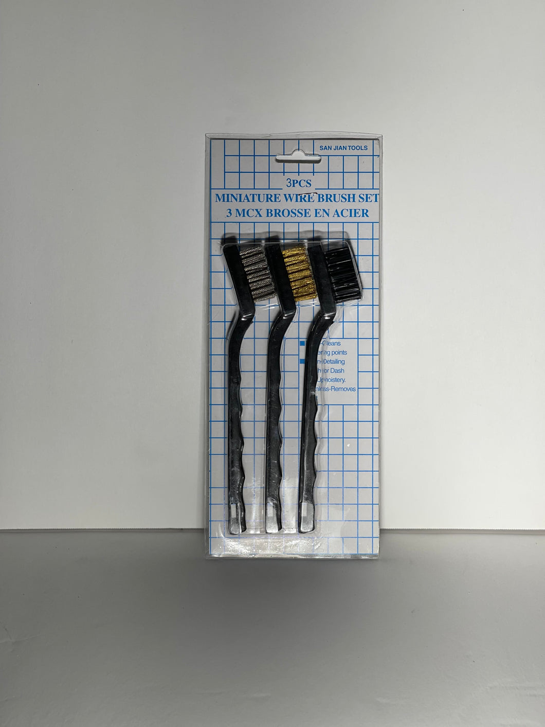 3pc Wire Brush Set