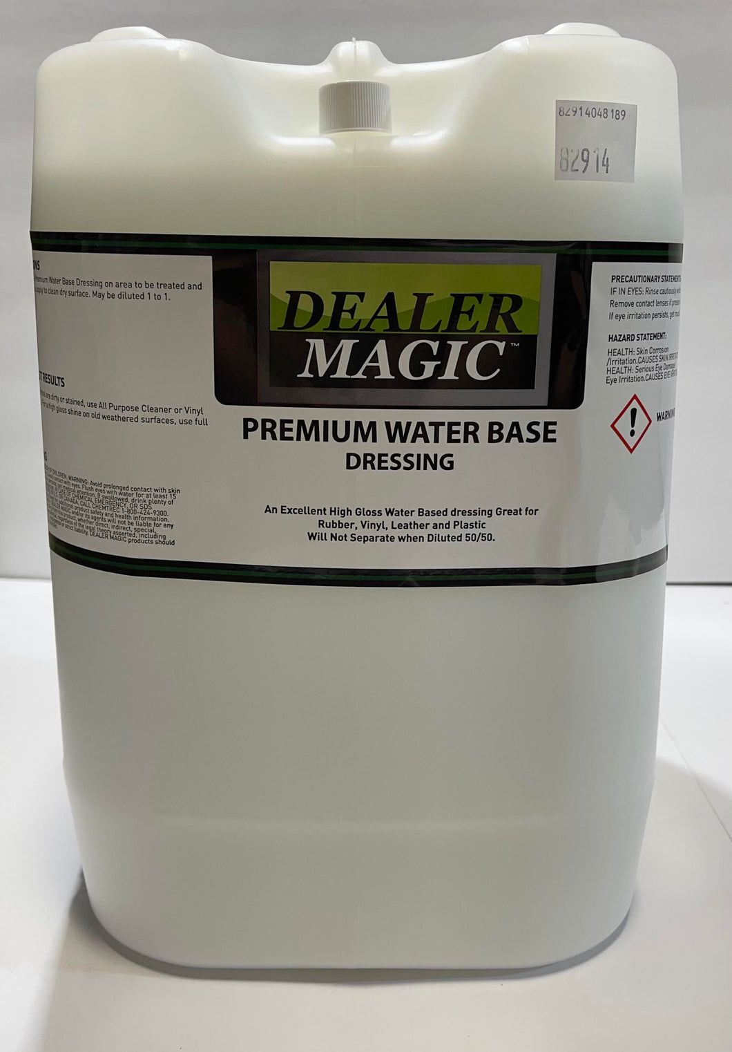Water Based Dressing Premium Water Base Dressing – Dealer Magic