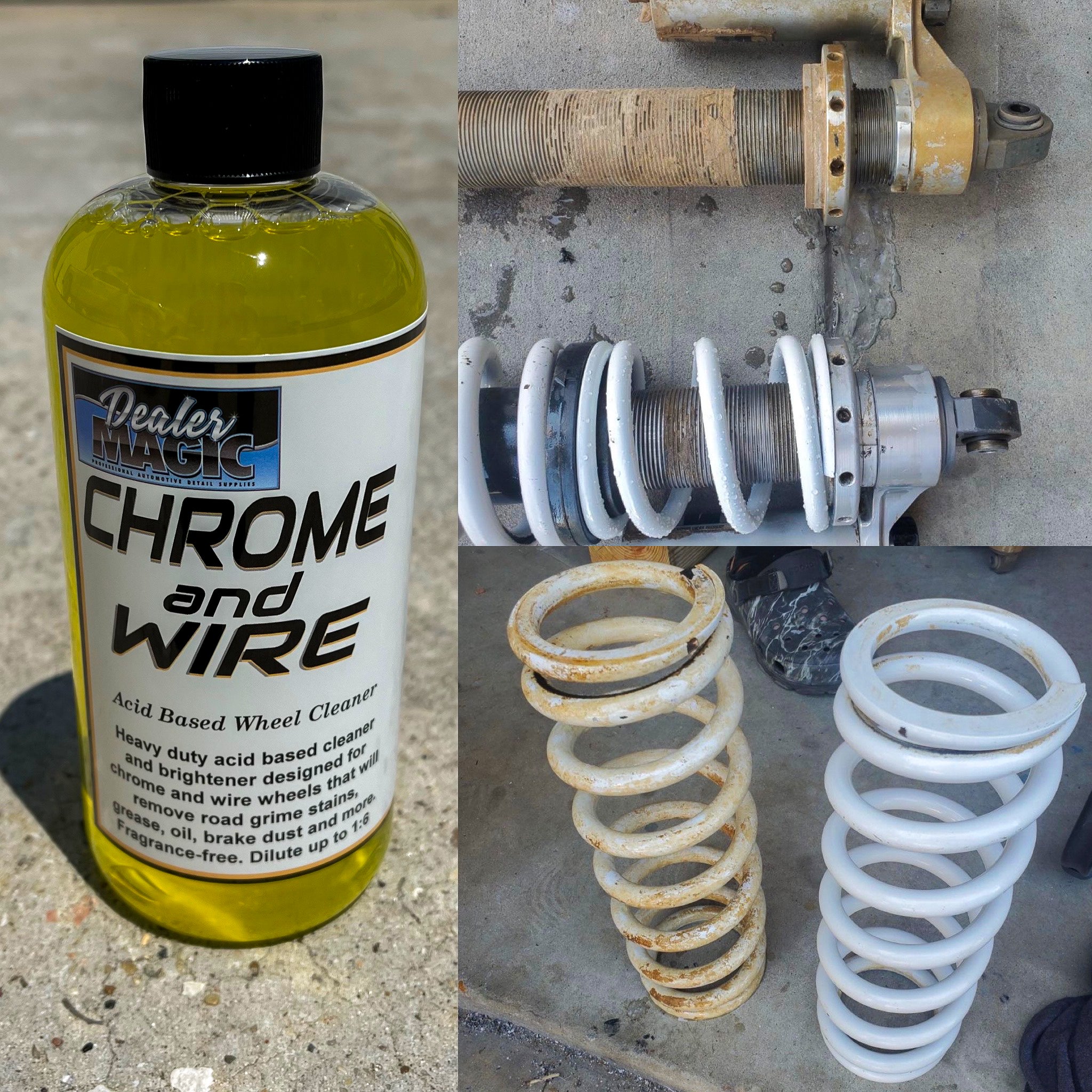 Stinger Chemical Chrome Wire & Wheel Cleaner